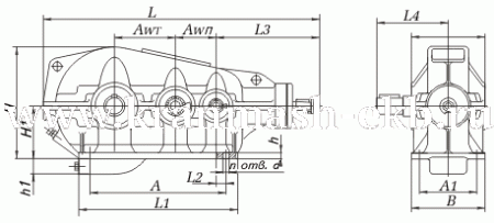 Редуктор КЦ2 500 Редуктор КЦ2 500