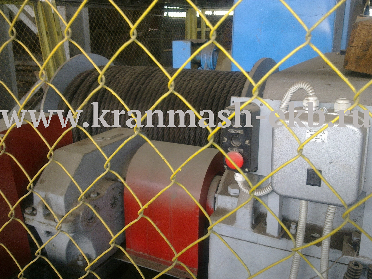 Лебедка тяговая ТЛ-10А Лебедка тяговая ТЭЛ-10