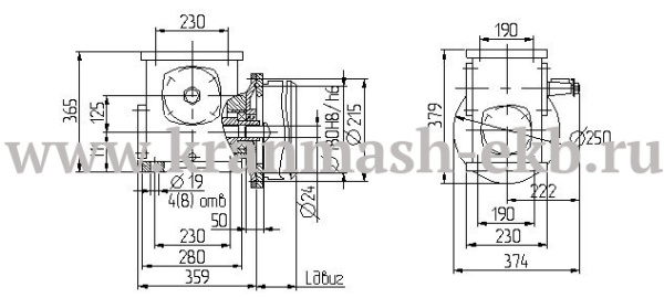 Мотор-редуктор МЧ-125