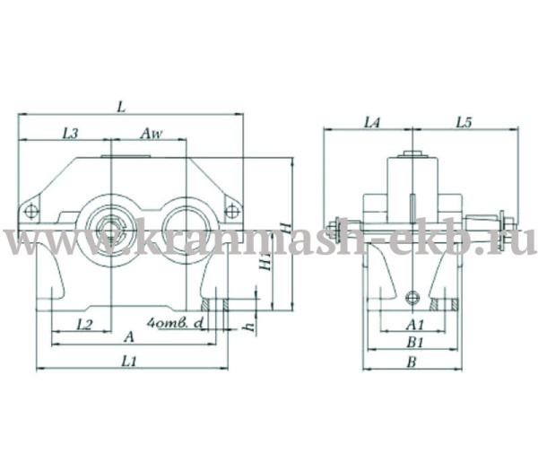 Редуктор 1ЦУ 250 Редуктор 1ЦУ 250