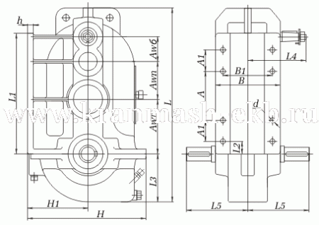 Редуктор ВК 550 Редуктор ВК 550