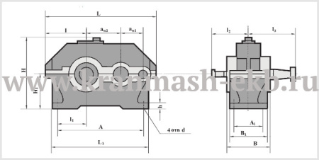 Редуктор ЦДНД 400 Редуктор ЦДНД 400